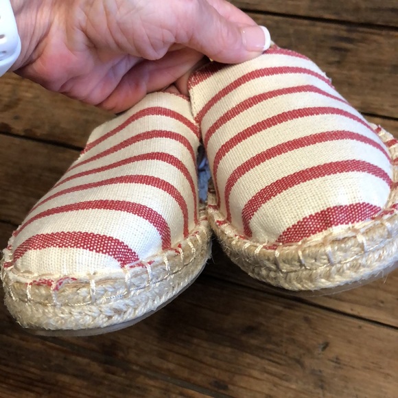 NWOT Striped Espadrilles with memory foam sz7.5 - Picture 6 of 16